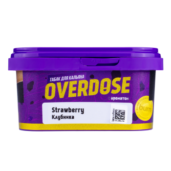 Табак для кальяна Overdose Strawberry 200гр