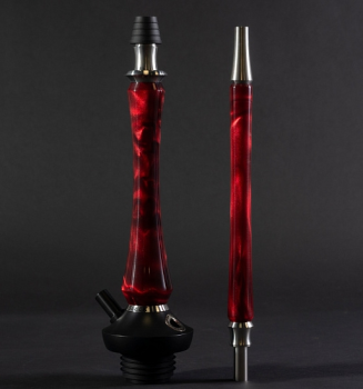 Кальян UNION Sleek акрил Full красный