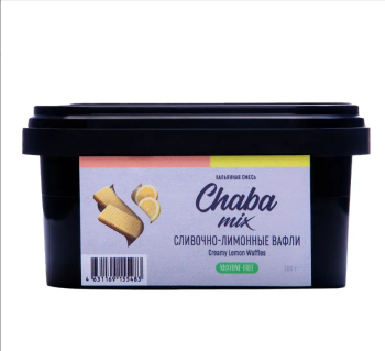 Chaba Сливочно-лимонные вафли Nicotine Free 200 г МРК
