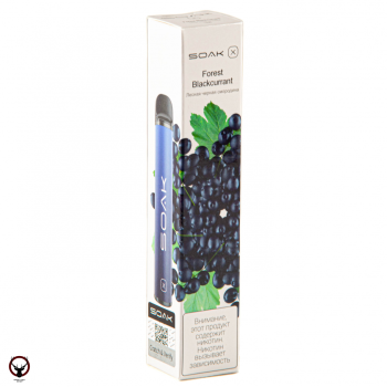 SOAK X Forest Blackcurrant 2200 затяжек