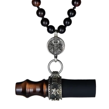 Мундштук индивидуальный Japona Hookah Mouth Tip Samurai Beads-Brown