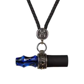 Мундштук индивидуальный Japona Hookah Mouth Tip Samurai Cord-Blue