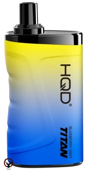 HQD TITAN Черника мята (7000 затяжек)