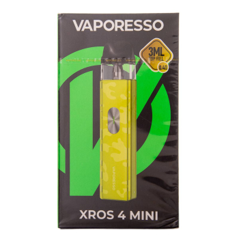Набор VAPORESSO XROS 4 MINI (Camo Yellow)