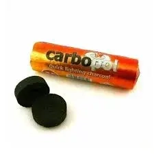 Уголь Carbopol ring 38 мм быстроразжигающийся