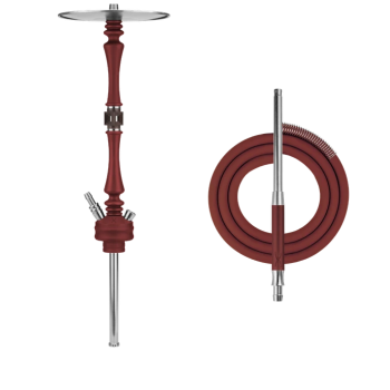 Кальян Hoob Mars Wine Red x Stainless steel