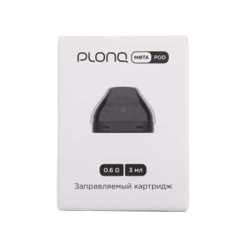 Картридж PLONQ META Open POD 3 мл, 0,6 Ом (1шт.)