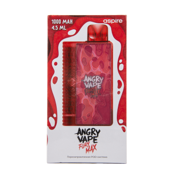 Электронная система BRUSKO Angry Vape Fury Max (красный)