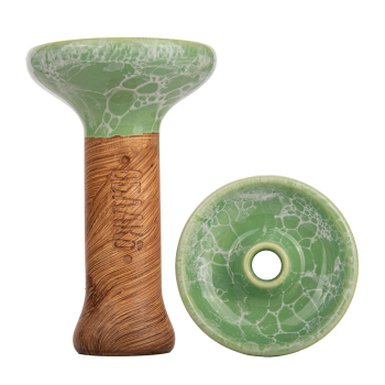 Чашка Облако Phunnel M Glaze Top салатово-белый мрамор