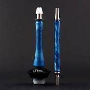 Кальян UNION Sleek акрил голубой