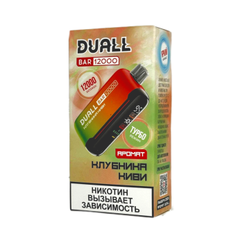 Эл. сиг. DUALL BAR 12000 Клубника и киви 2 %