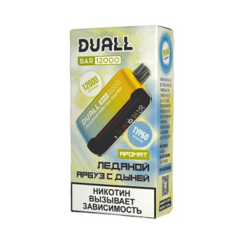 Эл. сиг. DUALL BAR 12000 Ледяной арбуз с дыней 2 %