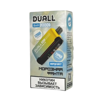 Эл. сиг. DUALL BAR 12000 Морозная фанта 2 %