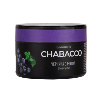 Chabacco MEDIUM Blueberry Mint 40гр