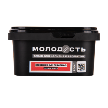 МОЛОДОСТЬ Первая драка (Клюква, малина) 200гр