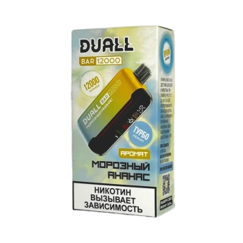 Эл. сиг. DUALL BAR 12000 Морозный ананас 2 %
