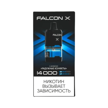 Эл. сиг. FALCON X 14000 Радужные Конфеты 2%
