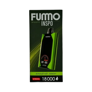 Эл. сиг. FUMMO GTS 18000 Зеленый чай лимон strong 2%