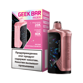 Эл. сиг. GEEK BAR PULSE R 40000 Кислые фруктовые конфеты 2 %