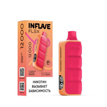 Эл. сиг. INFLAVE FLEX 12000 Клубника грейпфрут 2%