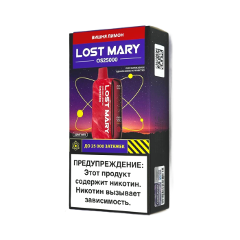 Эл. сиг. LOST MARY OS 25000 Вишня лимон 2 %