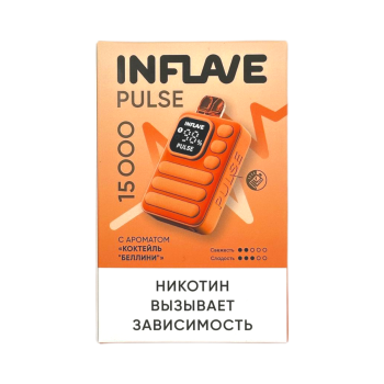 Эл. сиг. INFLAVE PULSE 15000 Коктейль Беллини 2 %