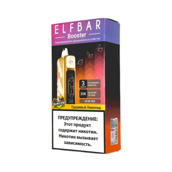 Эл. пароген. ELFBAR 30000 Грушевый лимонад (рег-ка крепости)