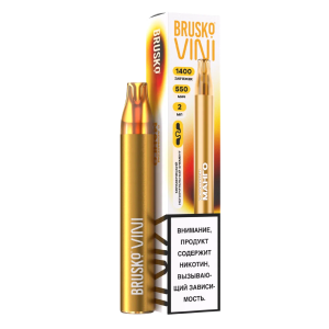 Эл. сиг. BRUSKO VINI 1400 Манго  2 мл,  2%