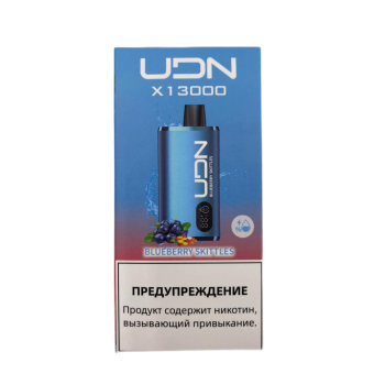 Эл. сиг. UDN X 13000 Blueberry Skittles 2 %