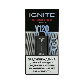 Эл. сиг. IGNITE V 120 12000 Watermelon Peach 2%