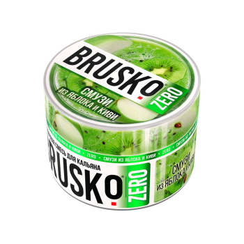 BRUSKO ZERO Киви с яблоком 50гр