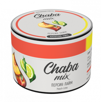 Chaba Mix Peach-Lime Nicotine Free 40 г