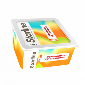 Starline "Старлайн" (Земляника со Сливками), 250 г