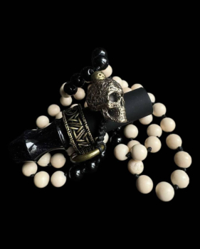 Персональный мунштук для кальяна Smoland - SANTA MUERTE