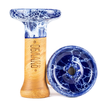 Чашка Облако Phunnel S Glaze Top сине-белый мрамор