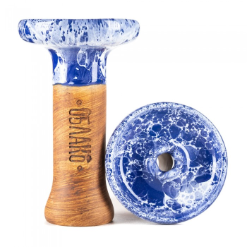 Чашка Облако Phunnel M Glaze Top сине-белый мрамор