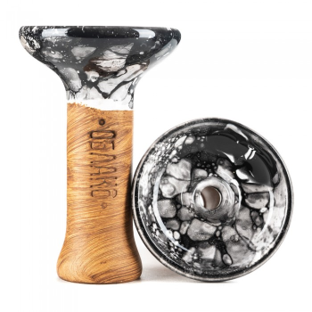 Чашка Облако Phunnel L Glaze Top черно-белый мрамор