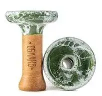 Чаша ОБЛАКО Phunnel L Glaze Салатово Белый Мрамор