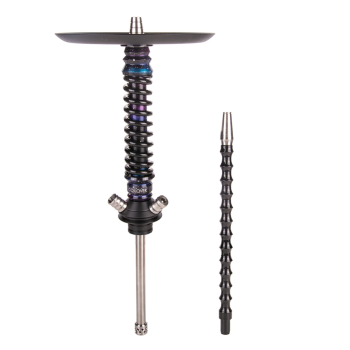 Кальян MAMAY CUSTOMS Coilover MINI SPECIAL ANOD space/чёрный (без колбы)