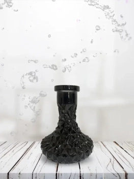 Колба Vessel Glass Мини кристалл Дым серый