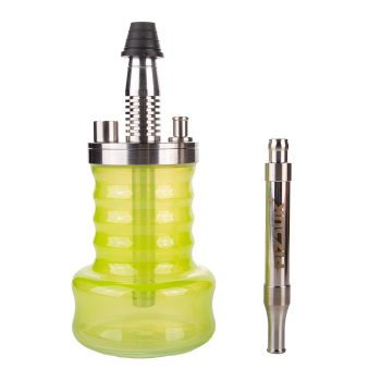 Кальян Pizduk PRO Black-bag (салатовая колба)