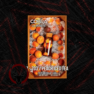 Табак Cobra La Muerte Peach Iced Tea (Персиковый Чай) 40 гр.