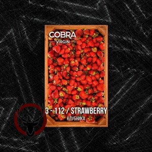 Табак Cobra La Muerte Strawberry (Клубника) 40 гр.
