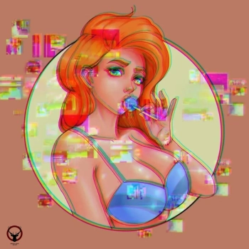 Табак Brazzers - Candy boobs (Черничный крамбл с апельсиновой цедрой) 20 гр. (Кенди Буубс)