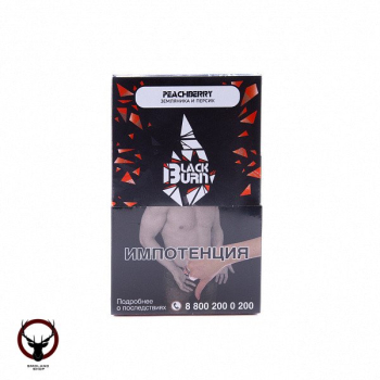 Burn BLACK Peachberry 100гр