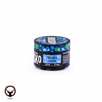 BRUSKO MEDIUM Черника с мятой 50гр
