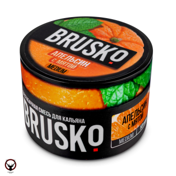 BRUSKO MEDIUM Апельсин с мятой 50гр