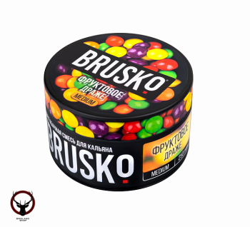 BRUSKO MEDIUM Фруктовое драже 250гр