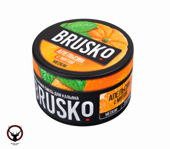 BRUSKO MEDIUM Апельсин с мятой 250гр
