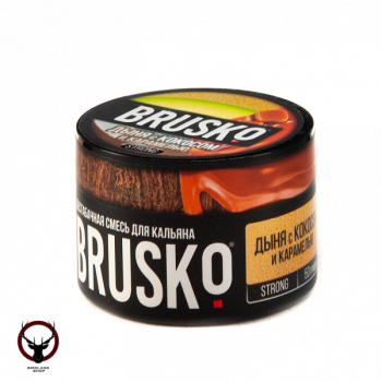 BRUSKO STRONG Дыня с кокосом и карамелью 50гр
